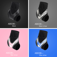 Attelle de cheville respirante à compression, stabilisateur, pour hommes et femmes, manchon élastique pour entorse du pied, protection sportive professionnelle
