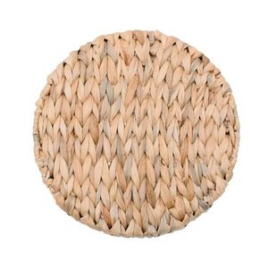 Cesta <span class=keywords><strong>de</strong></span> <span class=keywords><strong>Mimbre</strong></span> <span class=keywords><strong>de</strong></span> Jacinto <span class=keywords><strong>de</strong></span> Agua Trenzado Seco Personalizada al por Mayor con Asas Acolchadas, Cesto <span class=keywords><strong>de</strong></span> Lavandería <span class=keywords><strong>de</strong></span> 3 Secciones con Tapa - Product Image 5