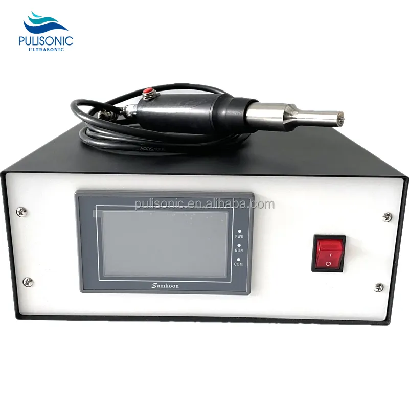 Mesin las Spot ultrasonik, suku cadang otomatis Manual 35kHz dengan Generator catu daya Wedling ultrasonik