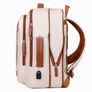 Mochila grande impermeable para viajes al aire libre con entrada USB, ideal para camping y viajes en avión, perfecta para hombres. - Product Image 2