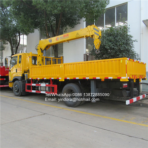 Camión con Grúa Hidráulica <span class=keywords><strong>de</strong></span> 7 Toneladas y 3 Secciones con Brazo Largo - Product Image 4