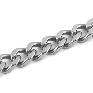 Collar de cadena cubana gruesa estilo Miami, de acero inoxidable dorado súper resistente, para rockeros y raperos, collar pesado - Product Image 6