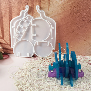 Handmade nhựa đúc khuôn mẫu cho DIY trang trí đồ trang trí Ins phong cách Silicone 3D ốc trang trí câu đố khuôn x0417 - Product Image 3