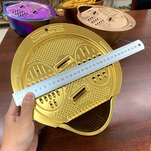 Utensilios de Cocina 4 en 1: Tazón para Lavar Arroz con Colador, Tazón de Acero Inoxidable con Rallador, Cesta Escurridora - Product Image 4