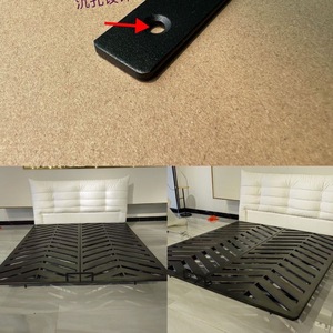 Estabilizador de colchón Yuehuachen 002, protector antideslizante de acero laminado en frío para tableros de cama sólidos, camas colgantes Tatami, ajuste de borde - Product Image 1