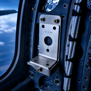 Fabrication sur mesure de tôles en acier inoxydable 17-4 PH pour pièces aérospatiales - Product Image 2