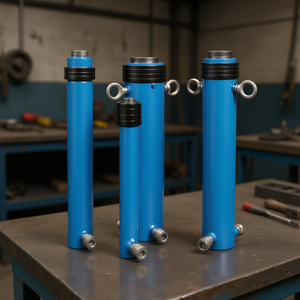 Cilindro Hidráulico de Acción Simple Ttake de Largo Alcance con Retorno por Resorte para Uso Industrial - Product Image 3