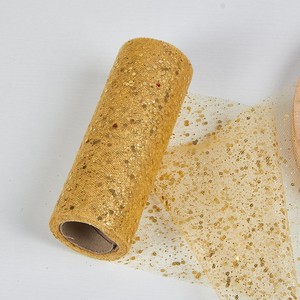 Bột Mỹ <span class=keywords><strong>net</strong></span> với cùng một cơ sở và màu sắc loạt các trang trí sân khấu vải tuyn bột mịn kim cương lưới gạc CuộN - Product Image 4