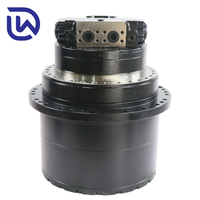 Conjunto de motor de traslación de transmisión final DH220-5 DH220-7 DH225-5 DH225-7 MBEB214 TM40VD TM40 para excavadora Daewoo, transmisión hidráulica de oruga