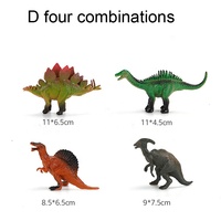 3D gerçekçi mini oyuncaklar vahşi hayvan modeli seti oyuncak simülasyon çocuklar dinozor oyuncaklar satılık