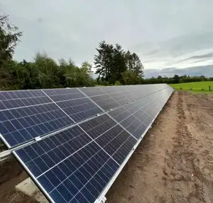 Facile installazione Pre-assemblare accessori in alluminio solare pv sistemi di montaggio per sistemi di montaggio solare a terra