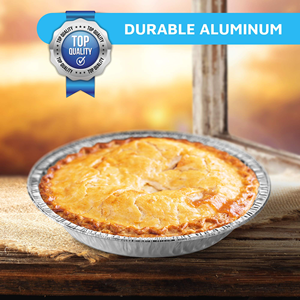 High Quality Customized Disposable 7\" Aluminium <b>Foil</b> Food <b>Containers</b> with Clear Lid Serving Trays Lid - Product Image 3