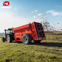 Réservoir à fumier organique haute résistance, taille de chariot personnalisable, certifié CE ISO, robuste, pour travaux agricoles