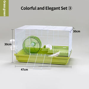 Nouvelle <span class=keywords><strong>cage</strong></span> en plastique pour <span class=keywords><strong>hamster</strong></span> Villa Golden Bear simple 	 Maison en plastique pour <span class=keywords><strong>hamster</strong></span> mignonne et <span class=keywords><strong>cool</strong></span>, accessoires pour <span class=keywords><strong>hamster</strong></span> en gros - Product Image 5