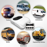 Climatiseur de toit tout-en-un pour voitures, camions, caravanes et camping-cars, 12V/24V, climatisation intérieure électrique pour stationnement
