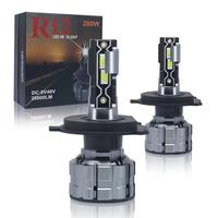 Super Bright White R12 Phare de voiture intégré Far H4 H11 LED Phare de brouillard Ampoule de lampe Système d'éclairage automatique personnalisé Ampoules