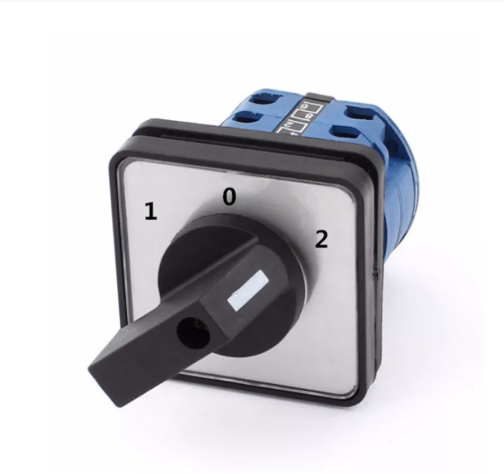 LW26-20 Rotary Switch Knob 2 Position 0-1 ON-OFF High Quality Changeover Cam Switch Ui 690V Ith 20A 1 Pole 4 Terminals Brand-new