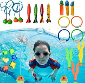Nouveau jouet de plongée sous-marine pour enfants, bâton de jeu aquatique en plastique pour l'entraînement en piscine, torpille d'été - Product Image 1