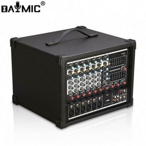 Mezclador de Audio para Karaoke de 500W, Mezclador de Potencia de Audio Profesional de 6 Canales para Espectáculos en Vivo - Product Image 5