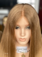 Perruque en cheveux humains casher SHY, qualité salon, cheveux vierges, coupe dégradée, avec dentelle frontale, marque privée