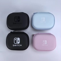 Tas Zipper Kemasan Aksesoris Gaming Universal Anti Air Berbahan EVA Keras - Menyimpan Nintendo Switch/OLED Joy-Con