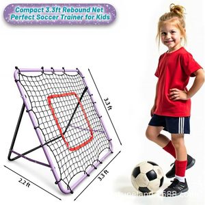 But de football réglable pour enfants et adolescents, équipement d'entraînement multisports toutes saisons - Product Image 2