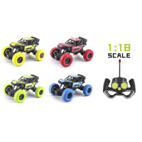 Voitures télécommandées pour enfants 1/18 27 MHz 3,7 V batterie au lithium tout-terrain 4x4 RC escalade rocheuse