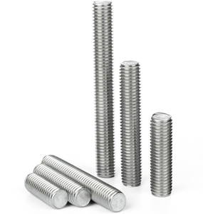 Zinc Plated Galvanized Threaded Rod <strong>Bar</strong> Manufacture Mild Steel Chinese M8 M10 M12 All Stud Bolt Blue Free OEM B7 Black 1 Ton - Product Image 2