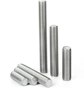 Chinese Manufacture Mild Steel Stud Bolt Blue Zinc Plated Threaded Rod M8 M10 M12 All Thread Rod