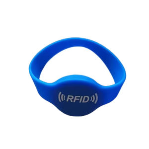 <span class=keywords><strong>Bracelet</strong></span> RFID en <span class=keywords><strong>silicone</strong></span> vierge pour carte de données, carte d'identité pour accès sans contact aux clubs de fitness - Product Image 2