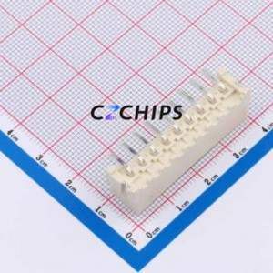 WAFER-VH3.96-9PLT-W1-P Wire-to-Board Pin Header SMD,P=3.96mm Connector 1x9P 3.96mm Vertical Mount 9P - Product Image 2