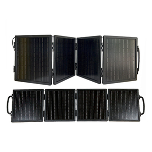 Panneau solaire monocristallin pliable portable 18V pour banque d'alimentation extérieure et générateur de camping - Product Image 2