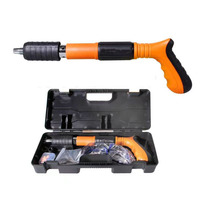 Kit de pistolet à clous manuel mini en acier inoxydable avec capacité de clouage de 27-42 mm pour la construction et le travail du bois DIY haute efficacité