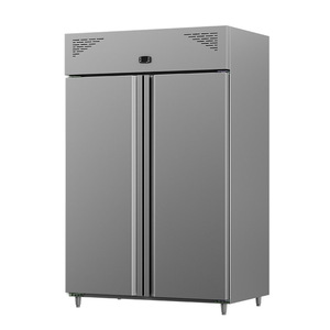 Réfrigérateur <span class=keywords><strong>professionnel</strong></span> à grande capacité à <span class=keywords><strong>2</strong></span> <span class=keywords><strong>portes</strong></span>, en acier inoxydable, pour la restauration industrielle - Product Image 1