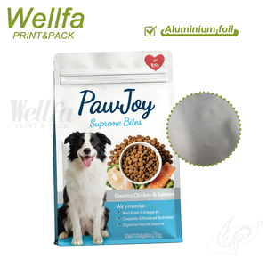 Sacchetto Personalizzato per Alimenti per Cani e Gatti 5kg 10kg Sacchetti in Plastica Richiudibili con Zip Sacchetto per Cibo per Cani in Alluminio con Fondo Piatto - Product Image 4