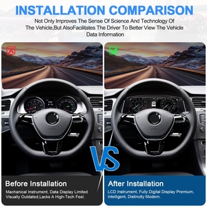 Navihua para Volkswagen VW Golf7 MK7 2014-2020, Actualización de Panel de Instrumentos LCD para Automóvil, Velocímetro Digital, Tecnología Carplay - Product Image 3