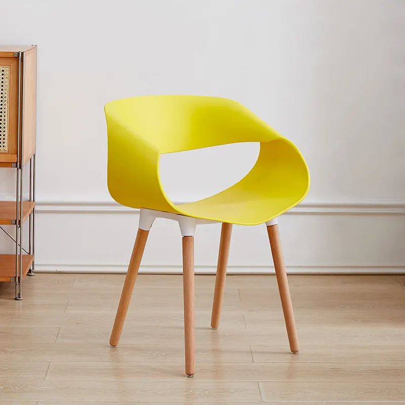 Мебель для столовой Topwell, белый пластиковый стул pp для продажи