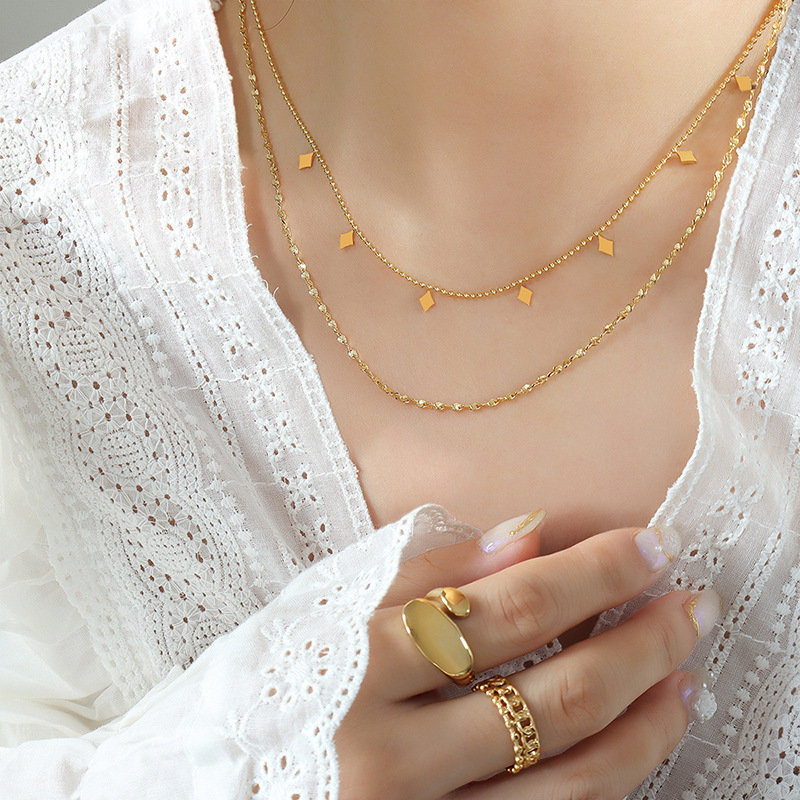 High End Freshwater Pearl Embellished Collarbone