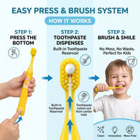 Support de Rangement pour Dentifrice et Brosse à Dents à Poils Souples pour Enfants – Personnalisation OEM/ODM du Logo, de l'Emballage et de la Couleur pour Marques à Marque Blanche