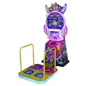 Console per videogiochi di lusso con macchina da ballo singola a gettoni per bambini al coperto Arcade famose attrazioni del centro commerciale 1 anno inglese - Product Image 5