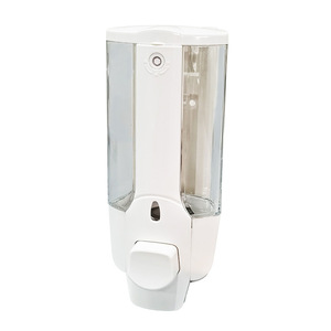 Wall-mounted <b>mini</b> <b>soap</b> dispenser/lotion dispenser, suitable for bathroom and kitchen use, double-headed shower gel dispenser. - Product Image 5