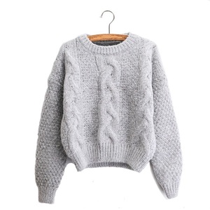 <strong>Women</strong> <strong>Sweaters</strong> Warm Pullovers and Jumpers Crew Neck Mohair Pullover Twist Pull Jumpers Autumn Knitted <strong>Sweaters</strong> <strong>Christmas</strong> - Product Image 3