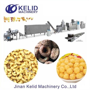 Máy làm đồ ăn vặt từ ngô, dây chuyền sản xuất que ngô, thiết bị chế biến khoai tây chiên xốp - Product Image 5