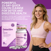 Capsule Minceur Détox OKTW 100% Extrait Naturel Perte de Poids Santé Intestinale Détoxification Complément Alimentaire Capsule Minceur