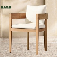 Ensemble de table et de chaises de jardin de luxe moderne, ensemble de salle à manger en teck pour hôtel, meubles de patio, ensemble de salle à manger en teck imperméable pour l'extérieur