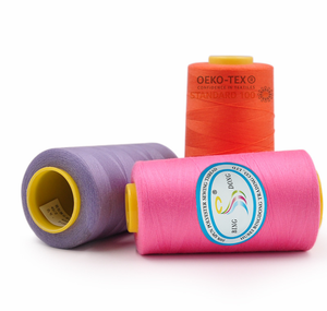 Hilo de Coser de Alta Tenacidad 20s/3, Teñido, 100% Poliéster, Certificado Oeko-Tex, en Cartón, para Bordado - Product Image 1