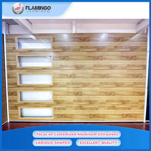 2024 Offre Spéciale porte roulante compacte en alliage d'aluminium porte de <span class=keywords><strong>garage</strong></span> sectionnelle automatique isolée conception coulissante de Chine - Product Image 3