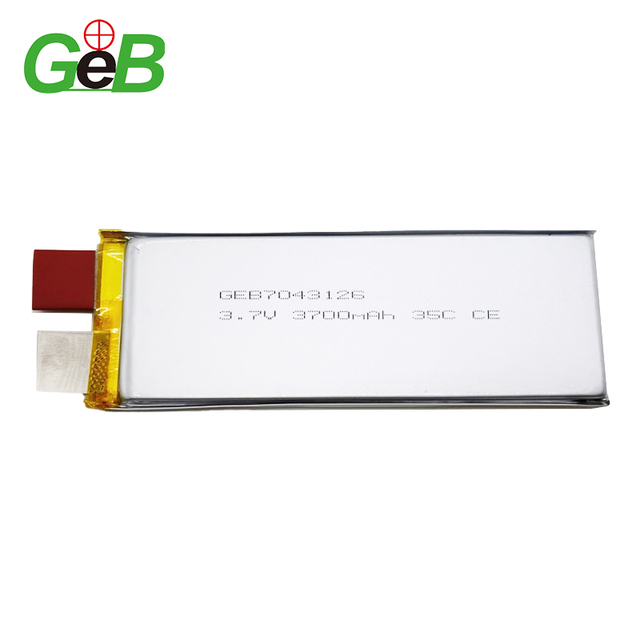 For Rechargeable Lithium Polymer Battery 7043125 LP2025 3.7V 3700mAh 35C 2000 Cycles 7.0x43x125mm for RC Li-Polymer Car