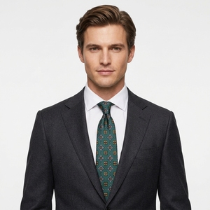 Brandneue Herren-Krawatten aus hochwertigem Polyester mit Karo- und Paisleymuster, modische Krawatten - Product Image 4