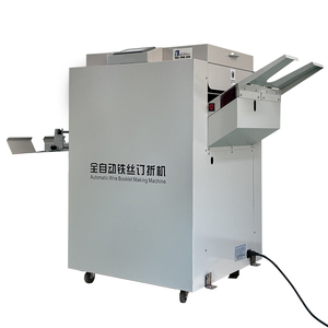 Solution unique WS-1701 la machine à plier les livres Machine automatique de fabrication de livrets pliants à reliure <span class=keywords><strong>hohner</strong></span> de haute précision - Product Image 2